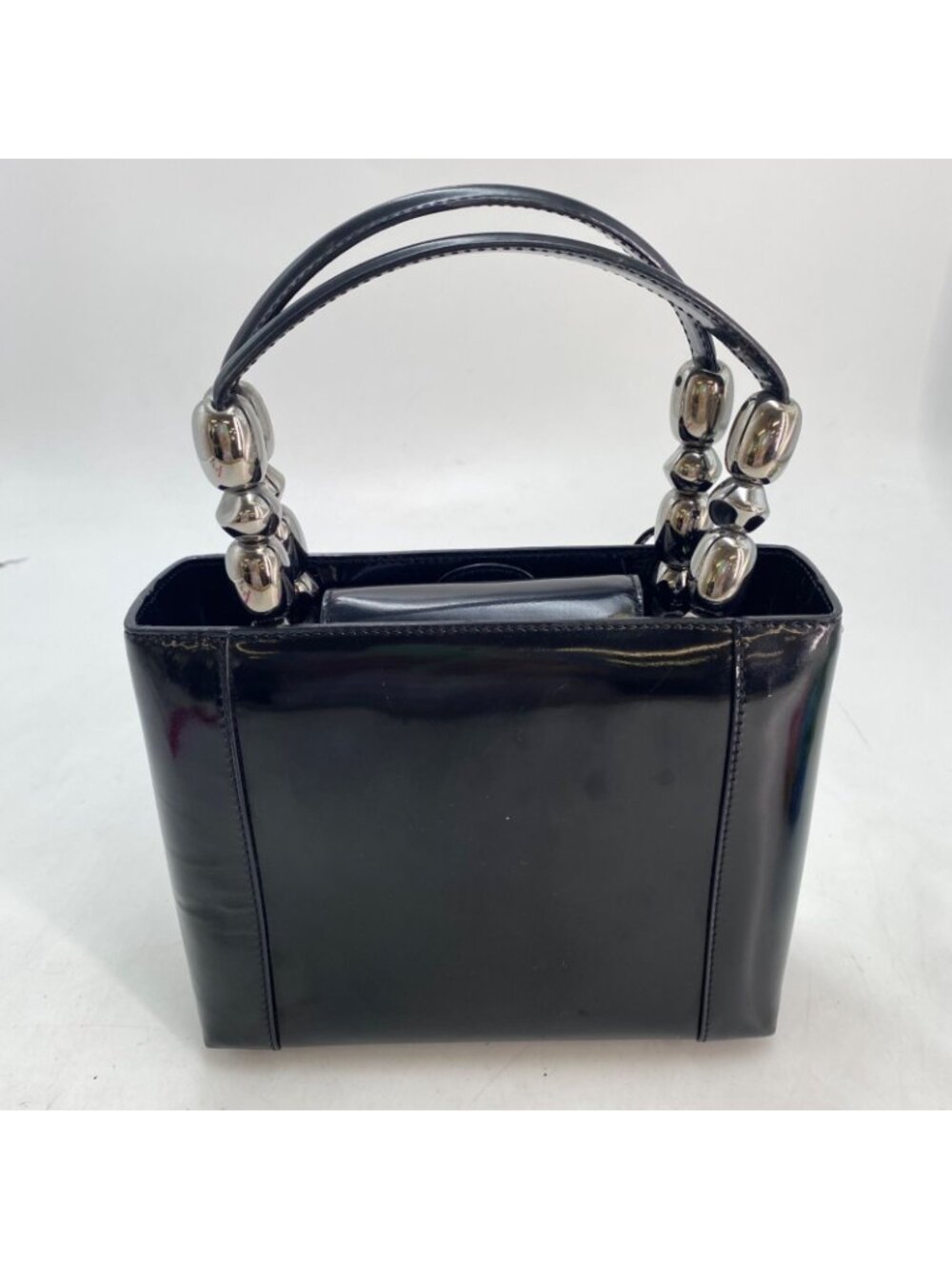 Dior Handbag Maris Pearl Enamel Black - Picture 2 of 15